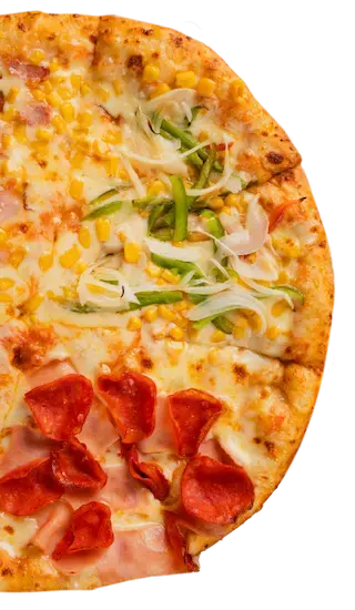 half pizza